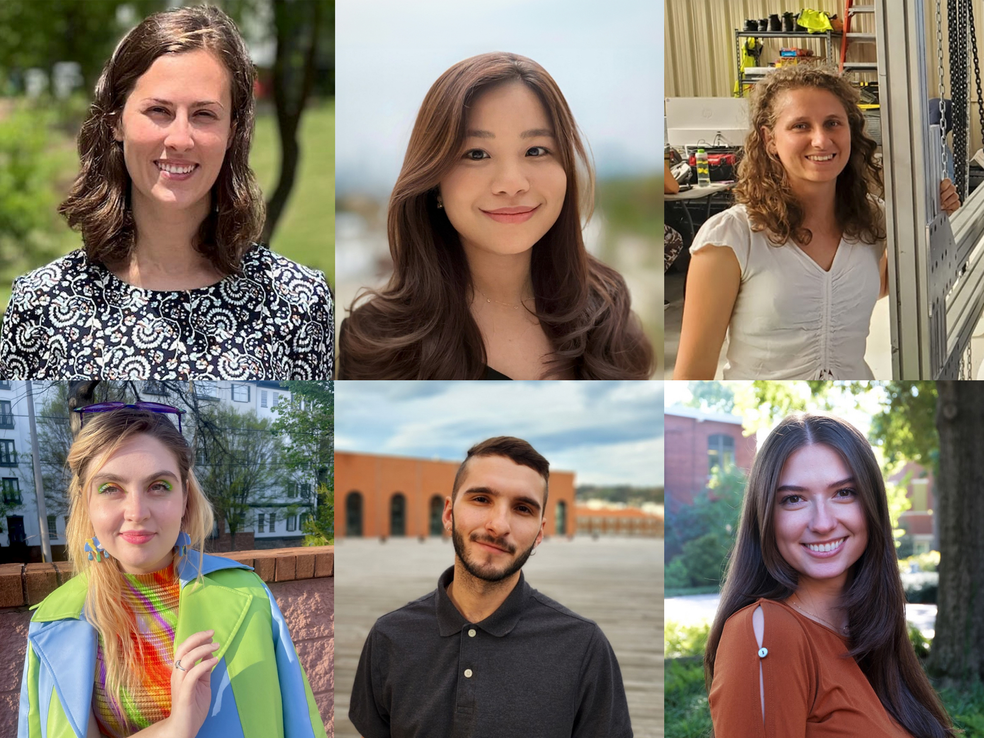 2023 Haley Fellows (clockwise from top left) Jessica Deutsch, Quynh Nguyen, Eliza Gazda, Sydney Popsuj, Jose Luis Ramirez-Colon, Sidney Scott-Sharoni.jpg
2023 Haley Fellows (clockwise from top left) Jessica Deutsch, Quynh Nguyen, Eliza Gazda, Sydney Popsuj, Jose Luis Ramirez-Colon, Sidney Scott-Sharoni.jpg