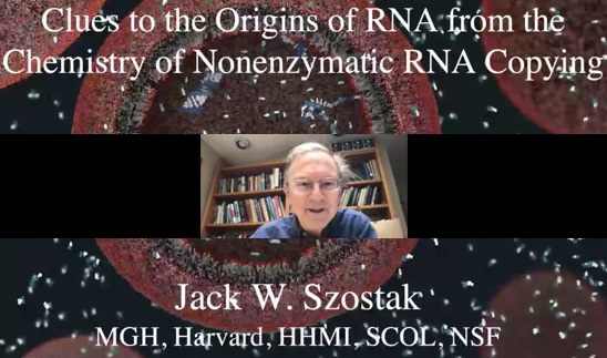 Nobel laureate Suddath Symposium 2021 keynote speaker, Jack Szostak. Nobel laureate Suddath Symposium 2021 keynote speaker, Jack Szostak.